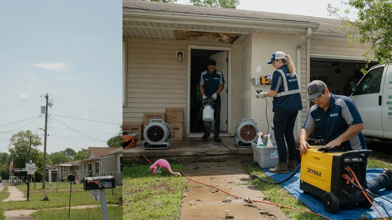 Storm Damage Water Removal in Grandfield, OK near me